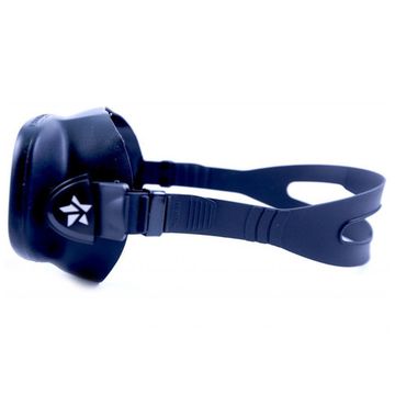 Маска безрамочная Sargan Сейм Черный силикон