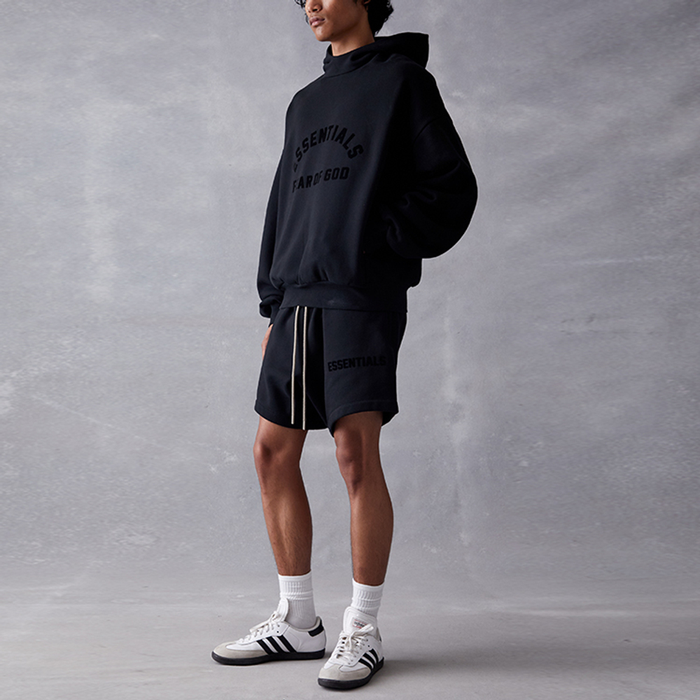 Худи Fear of God Essentials Hoodie Jet Black, 192SP232050F
