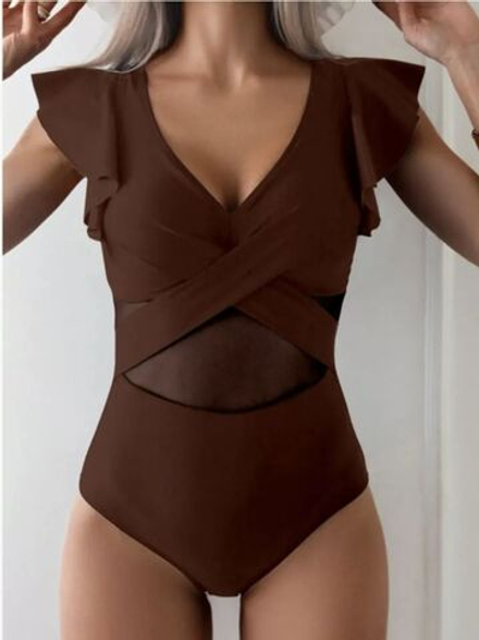 Купальник слитный женский