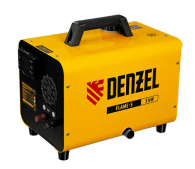 Дизельная тепловая портативная пушка Flame-5, 5кВт, 300м3/ч, непр.наг., циф. терм. Denzel