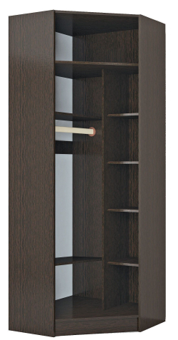 Эрика Шкаф угловой (Венге/Дуб молочный)