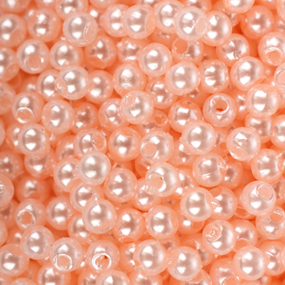 Бусы пластиковые -5мм-25г-Colibry