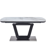 Стол керамический LA ALTA ATHENA 160-200/90*76, каркас черный