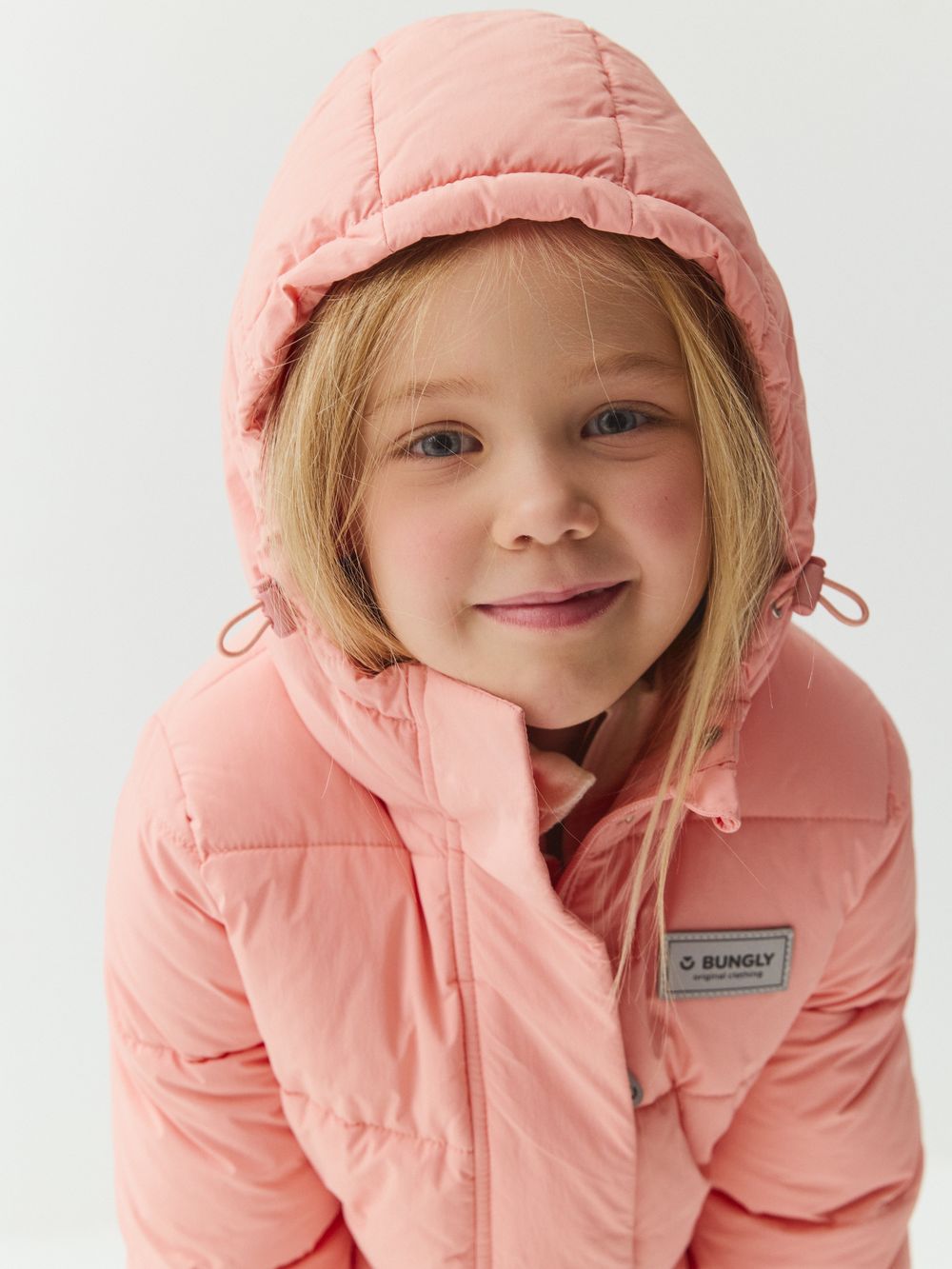 Куртка демисезонная дутая "Персик"