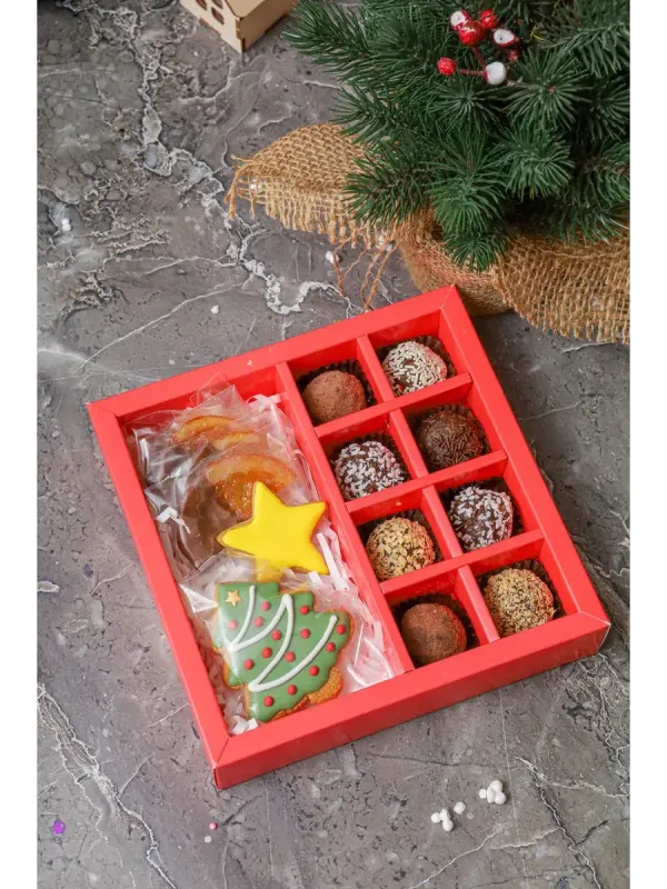 Новогодний подарочный набор конфет