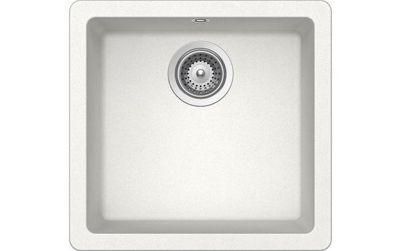 Мойка SCHOCK Quadro 50 Cristalite 450x430 (подстольный монтаж) альпина