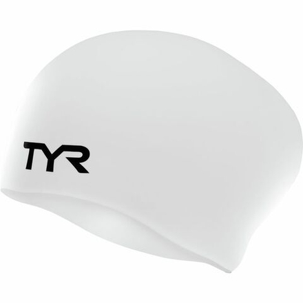 Шапочка для плавания TYR LONG HAIR WRINKLE-FREE SILICONE CAP