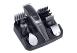 Машинка для стрижки Centek CT-2137 серый (набор 5в1: микротриммер, бритва, стайлер,триммер для носа)
