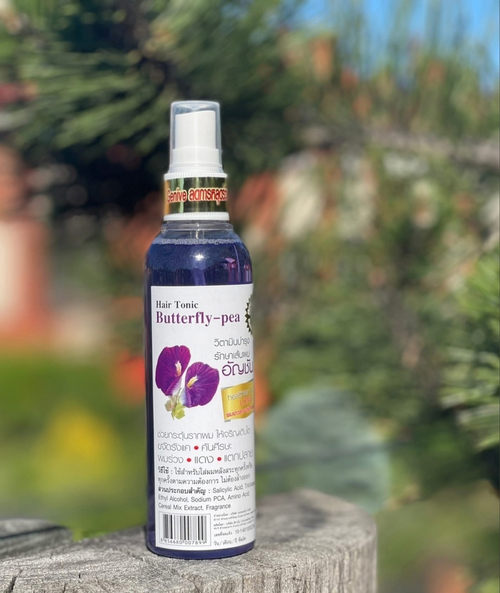Тоник для роста волос Синий чай Hair Tonic Butterfly pea Genive