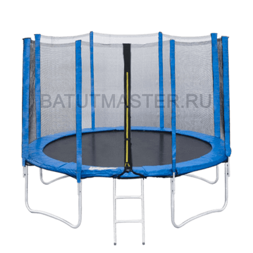 Детский батут с сеткой, диаметр 14 фт