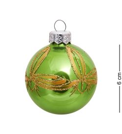 Элита НФШ-1380/1 Набор ел.украшений Шар 4шт «Веночек» 60 мм