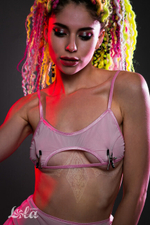 Зажимы на соски Party Hard Gossip (Цвет: черный)