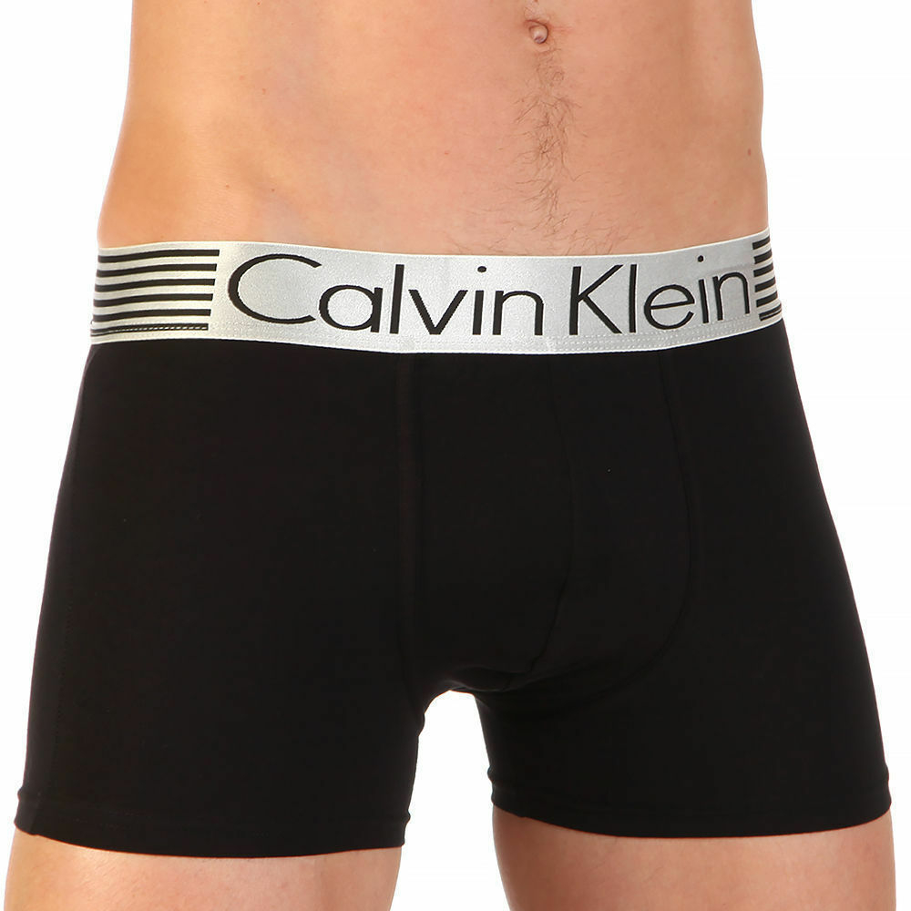 Мужские трусы боксеры Calvin Klein черные хлопок
