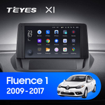 Teyes X1 9"для Renault Fluence 1 2009-2017