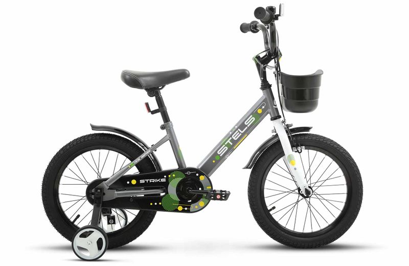 Детский велосипед на возраст 4-6 лет Стелс (Stels) Strike (Страйк) 16