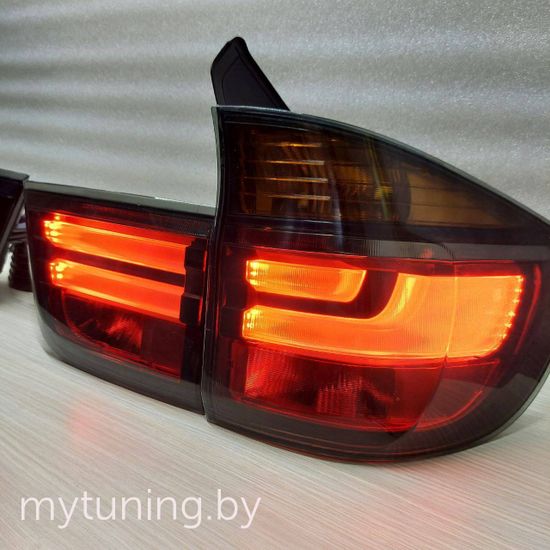 Задние фонари smoke led LCI style для BMW X5 E70