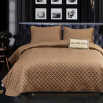 Велюровое покрывало ромб OVF007