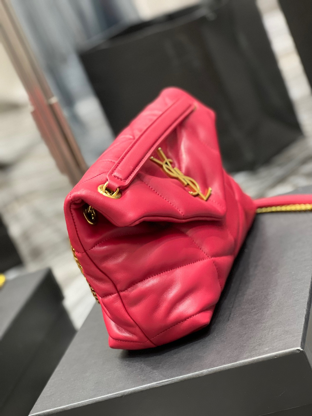 Saint Laurent Loulou Puffer Bag 29 cm
