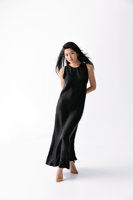 Платье миди из купро