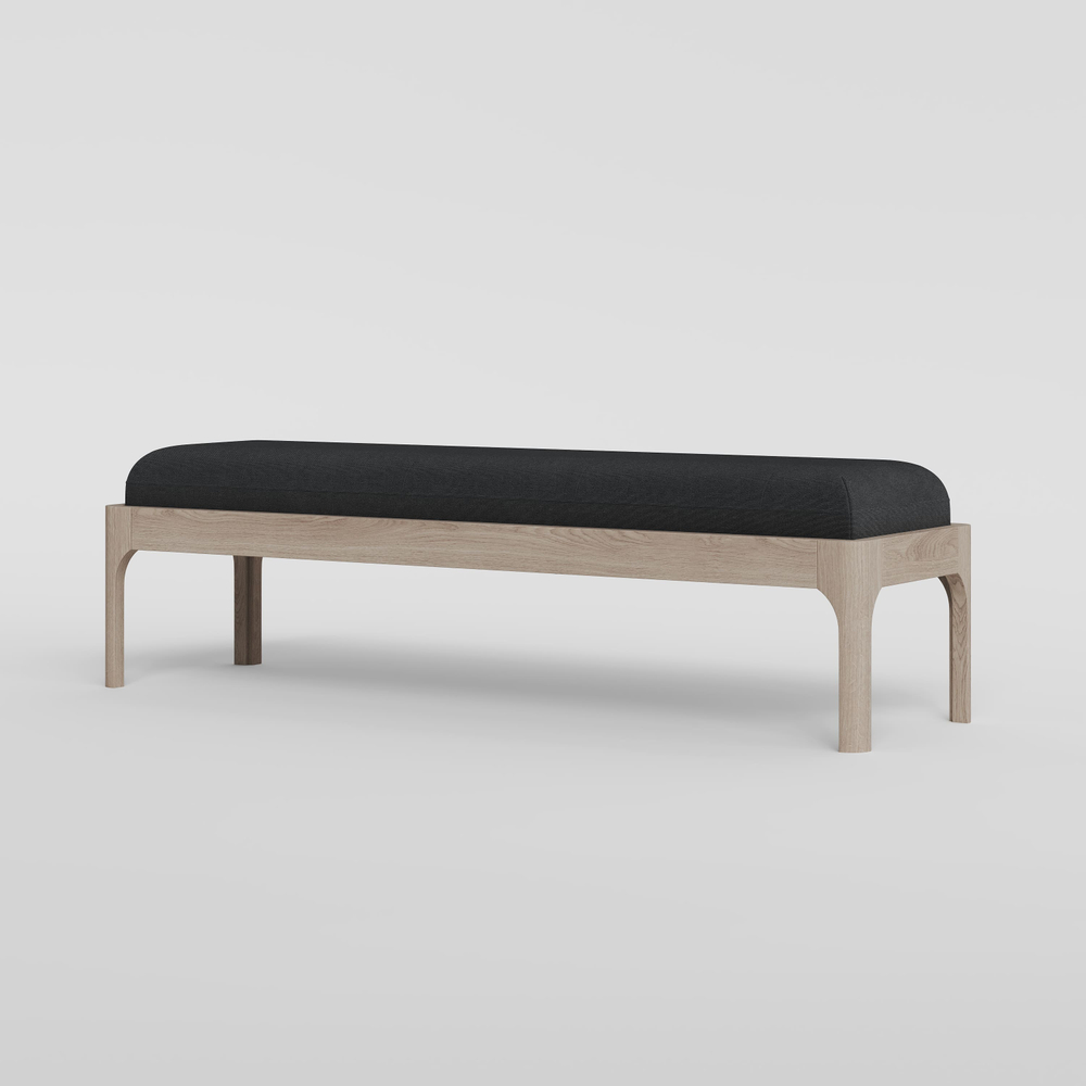 Банкетка Lugos'Art из массива дуба