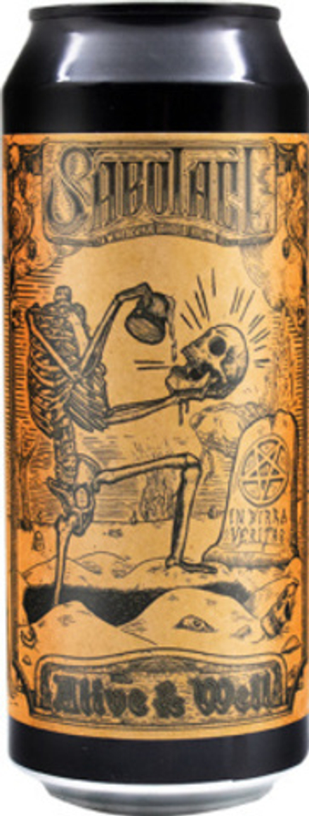 Пиво Саботаж Элайв Энд Велл / Sabotage Alive And Well 0.5 - банка