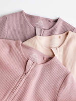 Комбинезон / Cлип для малышей Next D69-190, 3 шт., Бежевый, Розовый