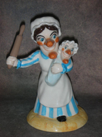 Статуэтка. Фарфор. Клоун Панч и Джуди. Royal Doulton. Англия