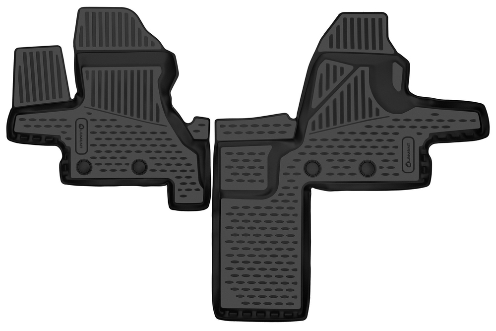 Коврики в салон для Sollers ATLANT 2022- 2шт. (полиуретан) ELEMENTAN0454210K.F