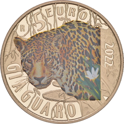 ИТАЛИЯ, 2022, 5 ЕВРО