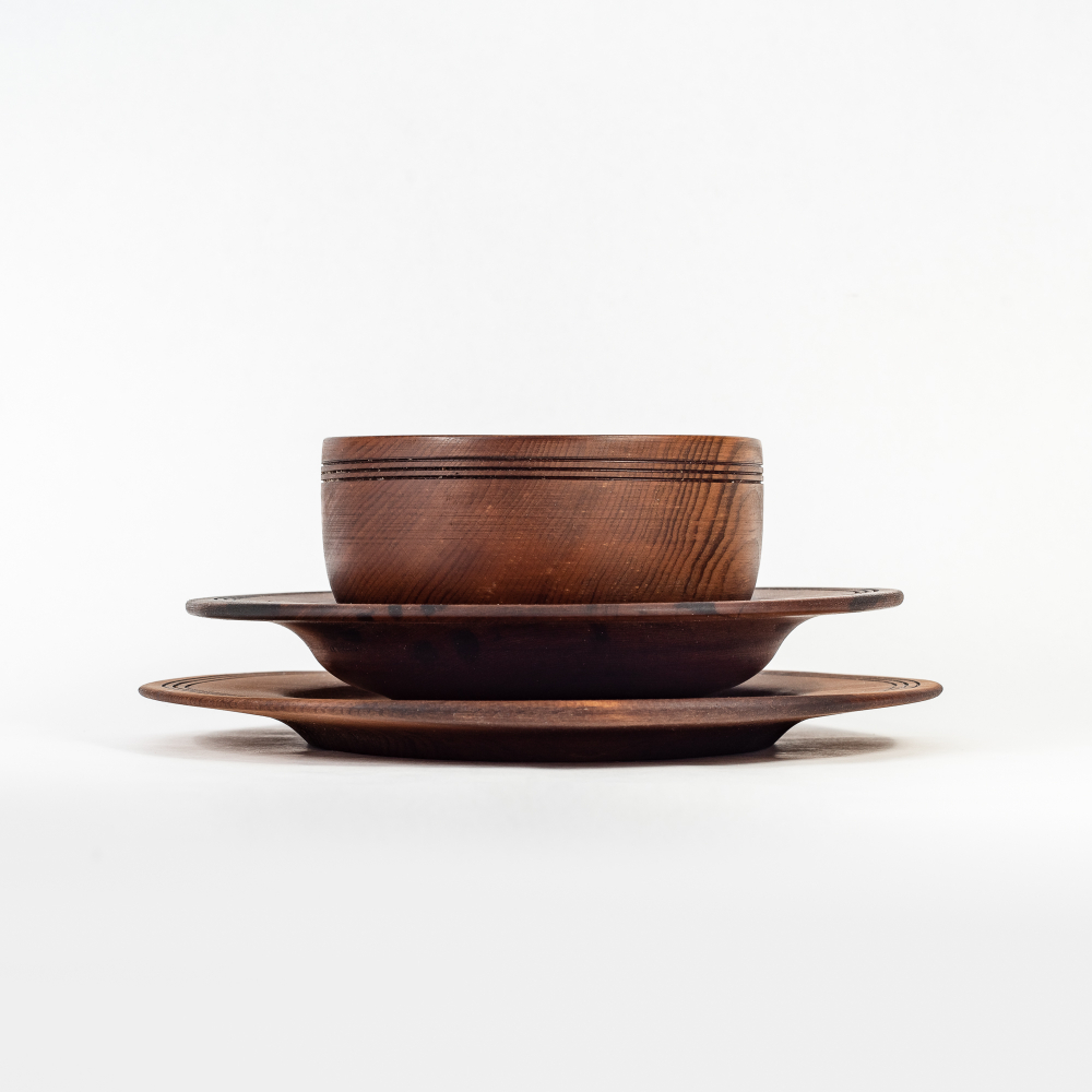 Набор посуды Art of Siberia из кедра серии Панада TN67