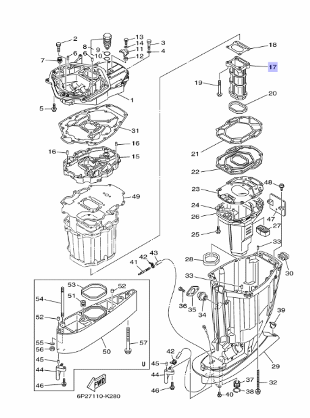 Коллектор выхода 69J41132209S