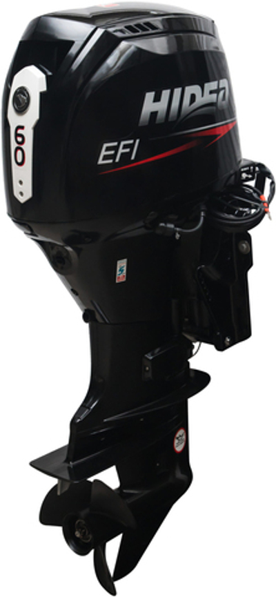 Лодочный мотор бензиновый Hidea HDEF 60 FVEL-T (редукция 1.85)