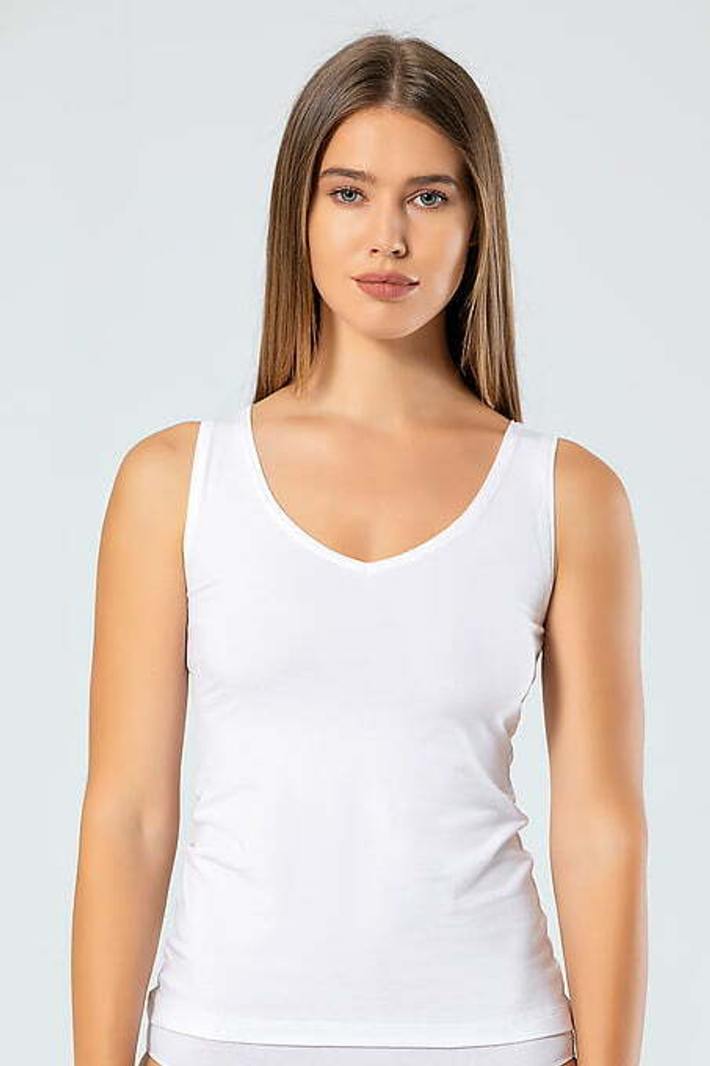 Майка женская белый