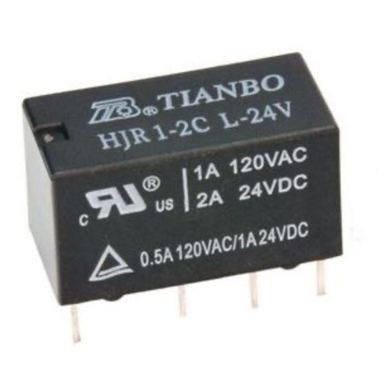 Реле электромагнитное HJR1-2C-L-24V 24VDC