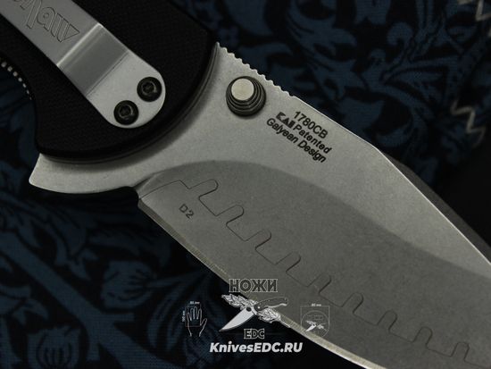 Складной нож Kershaw Rake - сталь D2 Composite/Sandvik, рукоять G10, ассист