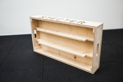 Комплект тяжелоатлетических плинтов + доп. секция (Н=89 см, материал-фанера)