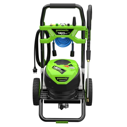 Мойка высокого давления GREENWORKS GDPW-Semi-P15 2000Вт,180бар,660 л/час.,шланг10 м (5106007)