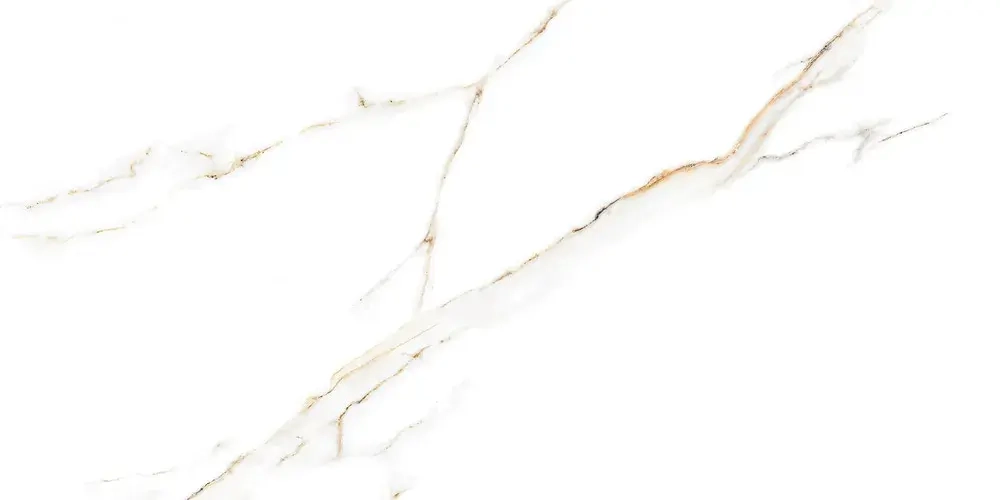 Керамогранит Alma Ceramica GFA114ECL04P Extra Calacatta 114x57 белый полированный под мрамор