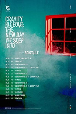 Альбом Cravity - Hideout: The New Day We Step Into Season2. RANDOM Version