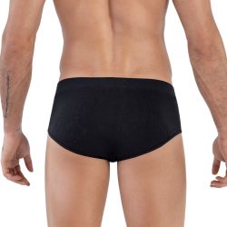 Мужские трусы брифы черные Clever SPIRIT PIPING BRIEF 160511