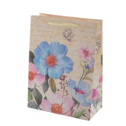 GAEM Пакет подарочный (бумага 210г/м2, блок микс 12шт), L18 W8,5 H24 см, 4в.