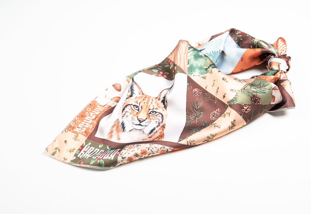 Шейный платок «Пэчворк», 70×70 см