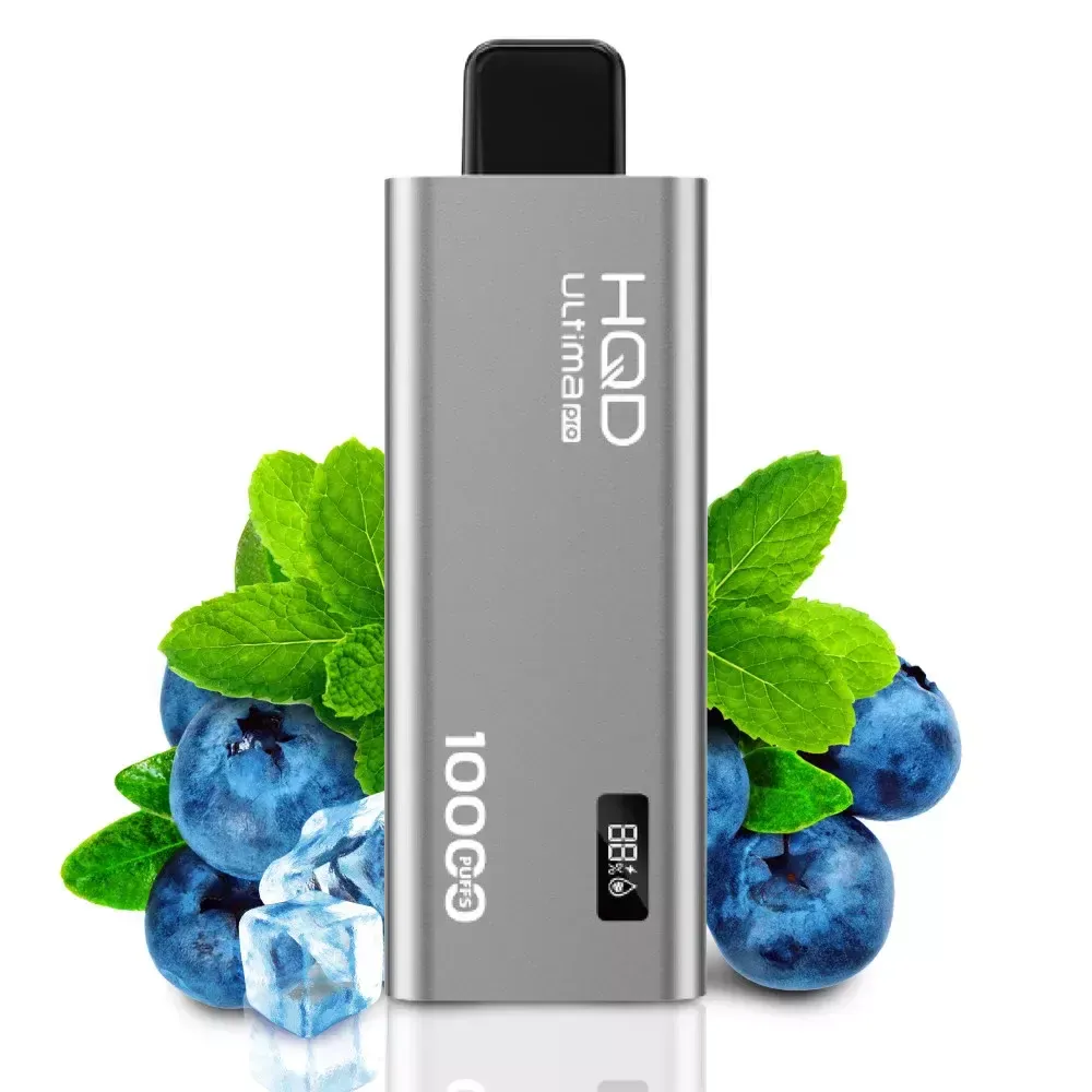 HQD ULTIMA PRO 10000 - Blueberry Mint (5% nic)