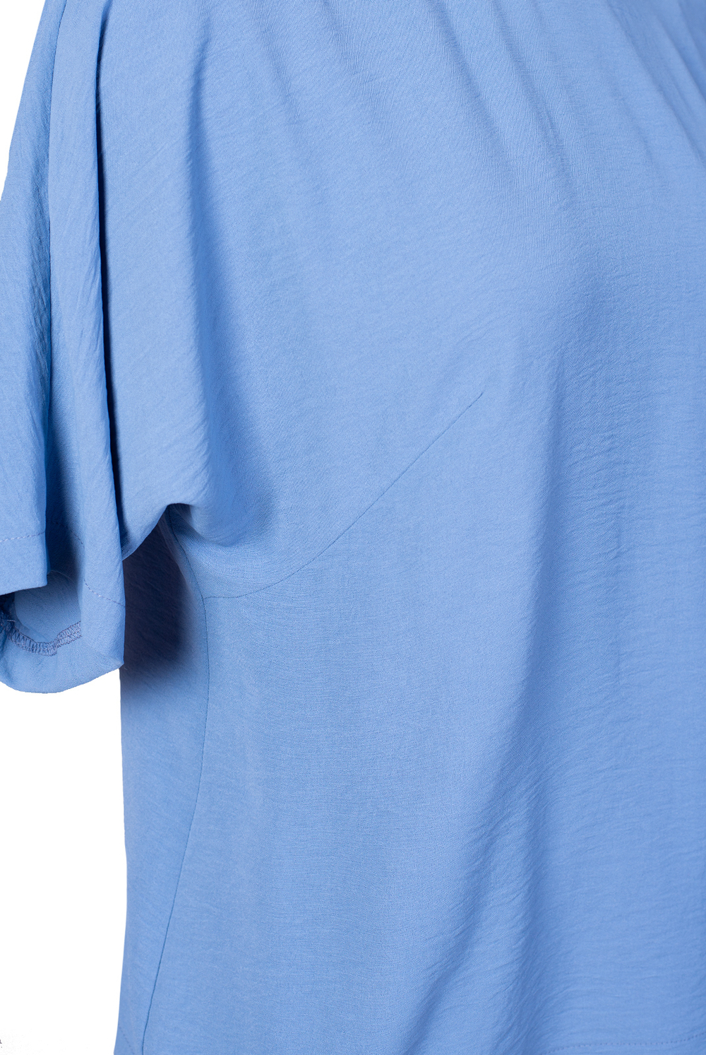 Блузка женская 2165ЮПБ, Серо-голубой #30СГ092165ЮПБ