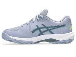 Детские Кроссовки теннисные  Asics Gel-Game GS - grey blue/ironclad