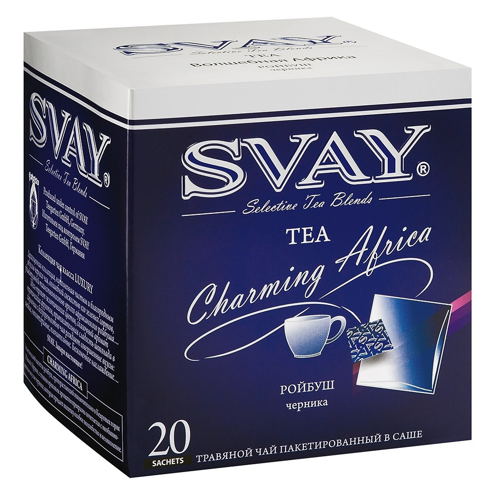 Чай Svay Charming Africa 20*2 саше (в к-8) (Волшебная Африка)