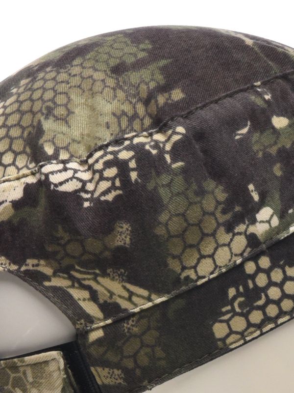 Кепи Охотника летнее ткань Смесовая цвет Зеленый питон