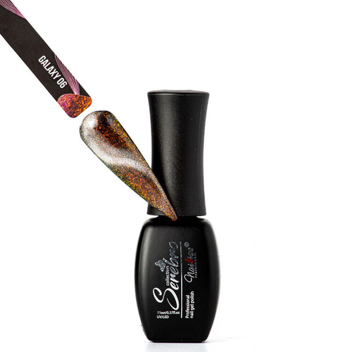 Serebro, Гель-лак "Galaxy" №06, 11 мл