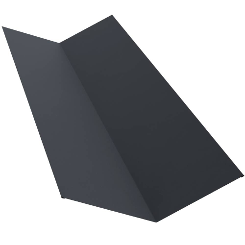 Ендова верхняя Grand Line Drap TX 0,45 Ral 7024 145х145 мм резка