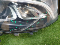 Битая Фара правая Mercedes GLC X253 (2015-2019) LED